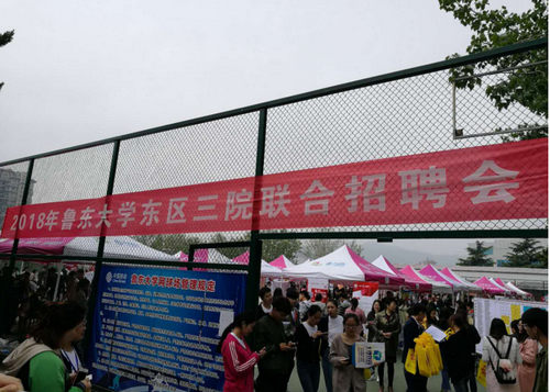 平和烟台律师所参加“2018年鲁东大学三院联合招聘会”活动